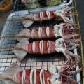 Calamari su spiedo