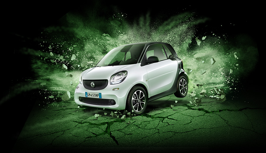 nuova smart fortwo Black Passion