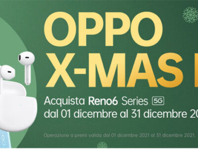 Oppo X-Mas Days le promozioni dell’azienda