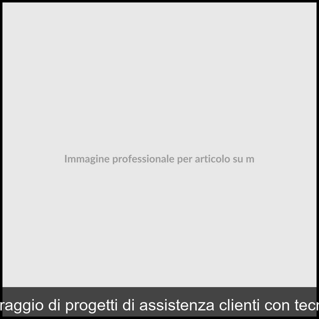 Clienti Monitoraggio di progetti di assistenza clienti con tecnologia Digitalici